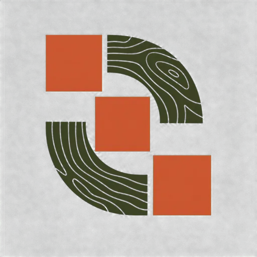 Rocklin Quarry Craft abstract tile-and-grain mark